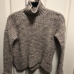 Express Multi Tan Turtleneck